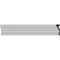 Ekena Millwork 5 1/2"H x 2"P x 6"F x 94 1/2"L Seville Smooth Moulding MLD05X02X08SE - alternate 1